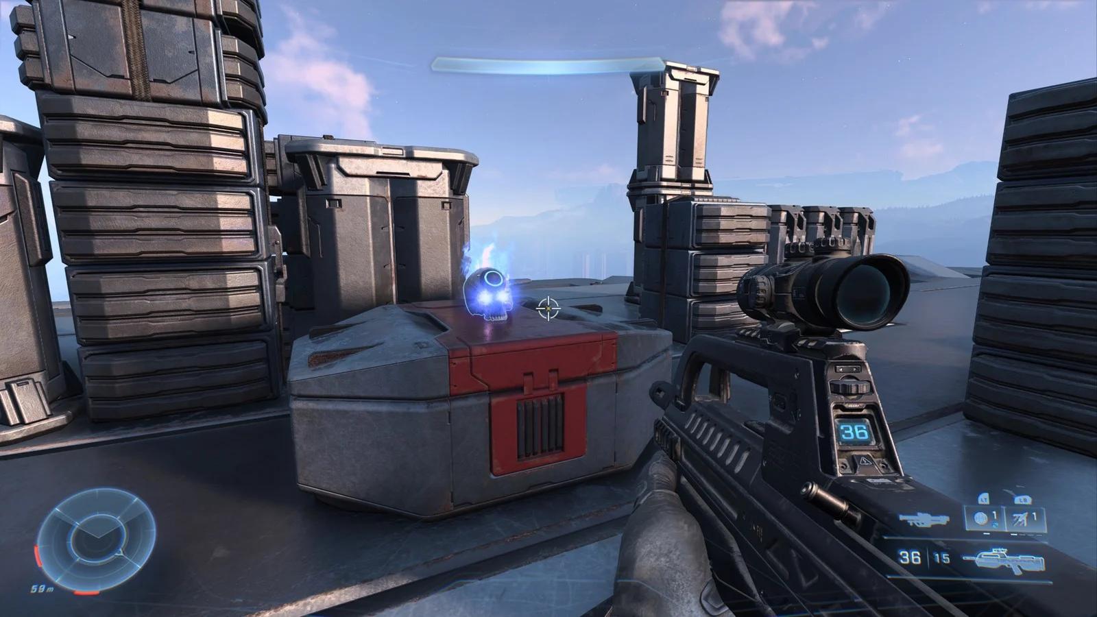 光环无限骷髅头功能,光环无限骷髅头位置