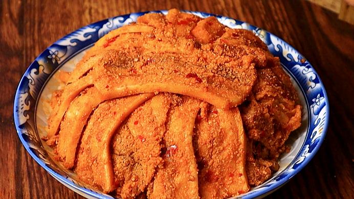 粉蒸肉的米有点夹生怎么蒸,粉蒸肉怎么才粉不夹生