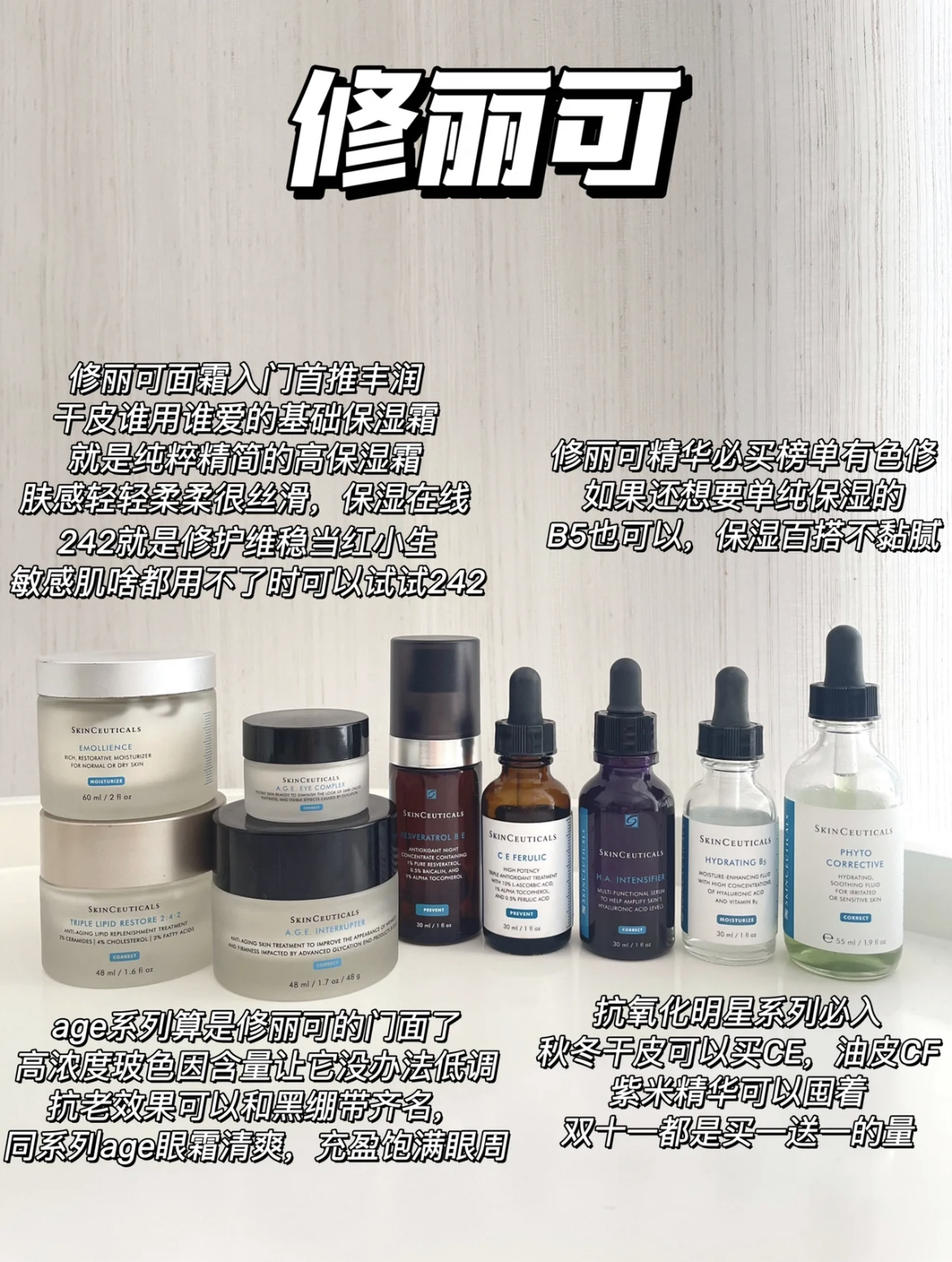 大牌护肤套装怎么选好用,每个牌子必买的护肤单品