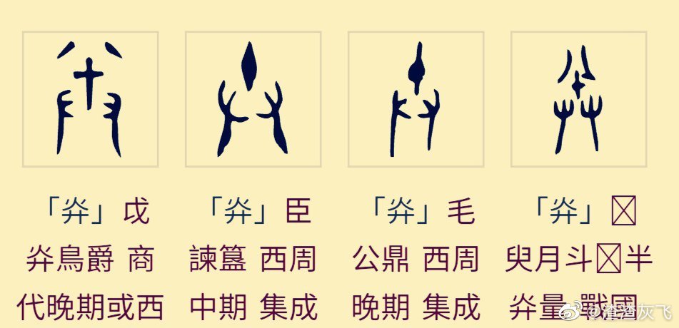 汉字“卉”应有两个源头，也谈“賁”为何音bì