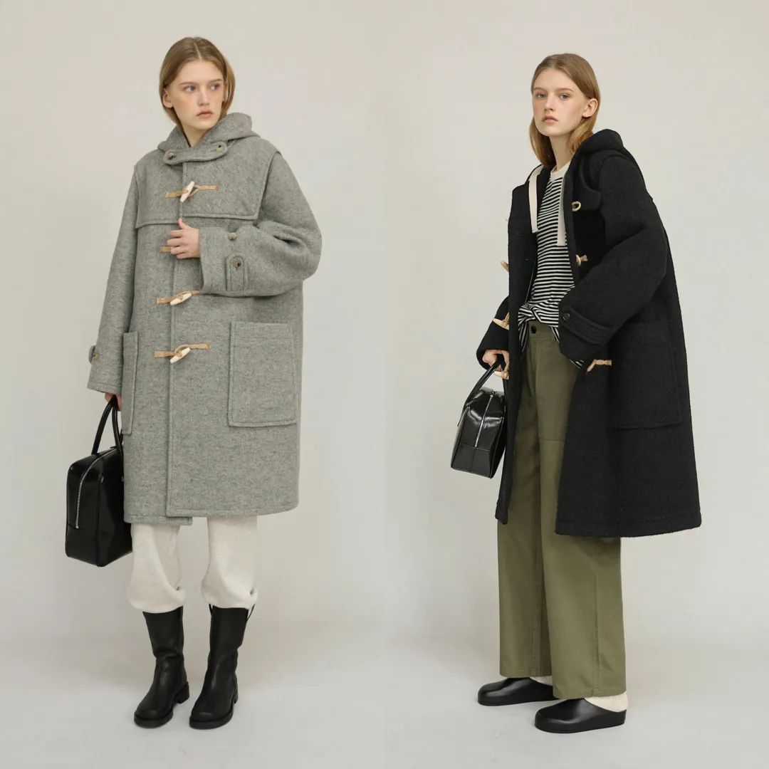 牛角扣大衣穿搭高级感小个子,牛角扣大衣如何穿出年轻高级感