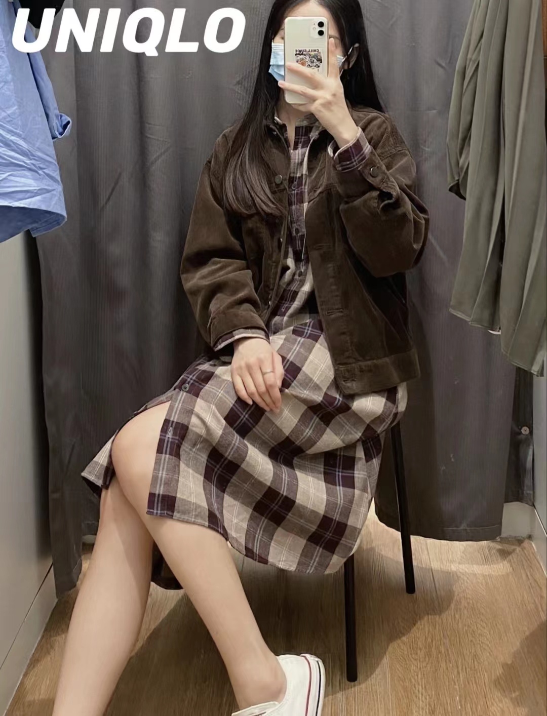 灯芯绒半身裙秋冬怎么搭配,灯芯绒碎花半身裙秋冬