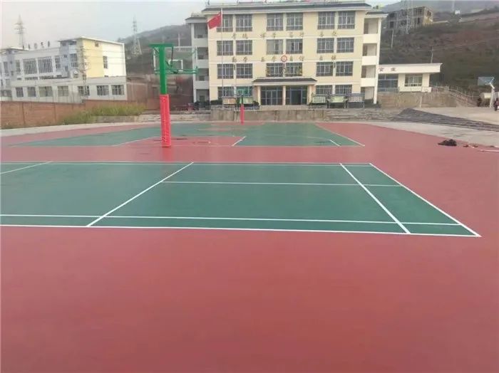 孝感篮球场地面硅pu施工,孝感硅pu球场材料施工