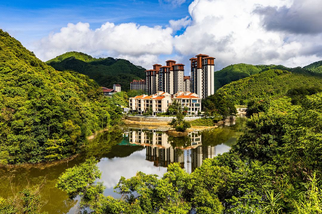 惠州富力南昆山温泉养生谷,惠州南昆山温泉泳池酒店