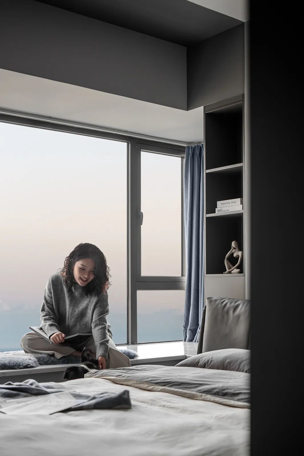 96平米现代轻奢公寓,96平方现代轻奢