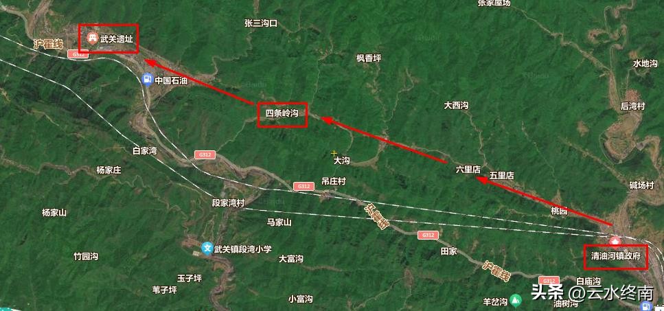 武关秦楚分界线,秦楚古道中国南北分界线