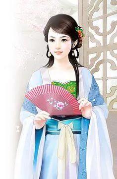 精美手绘手机壁纸古装演员,唐嫣古装高清壁纸