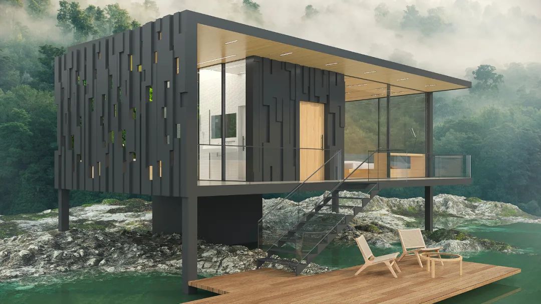 他只用了一星期，建成一座「可移动的房子」，上山下海睡遍世界