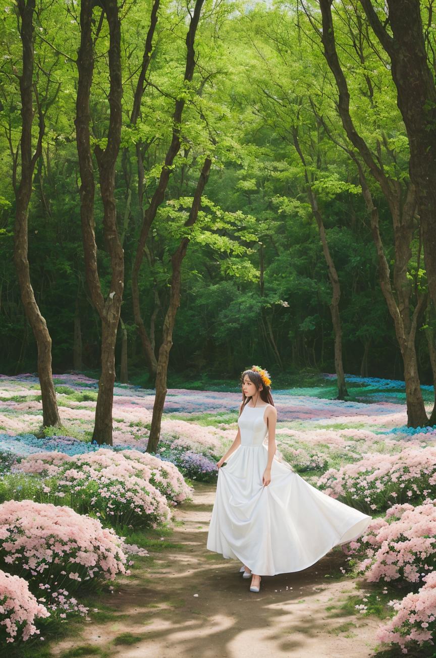 童话森林ai绘画,安的童话森林