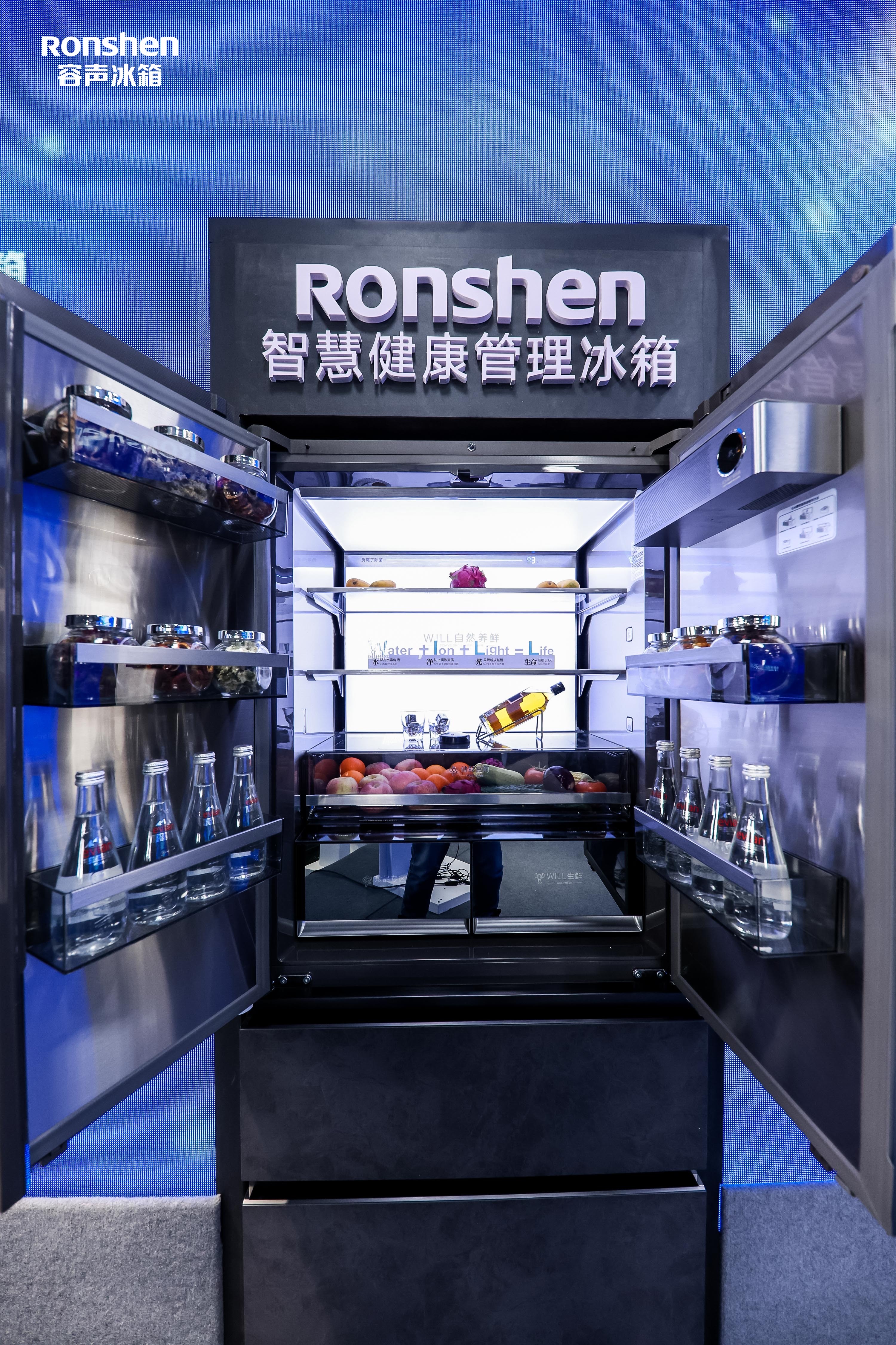 开启容声健康冰箱无声之美,容声冰箱带来养鲜新体验