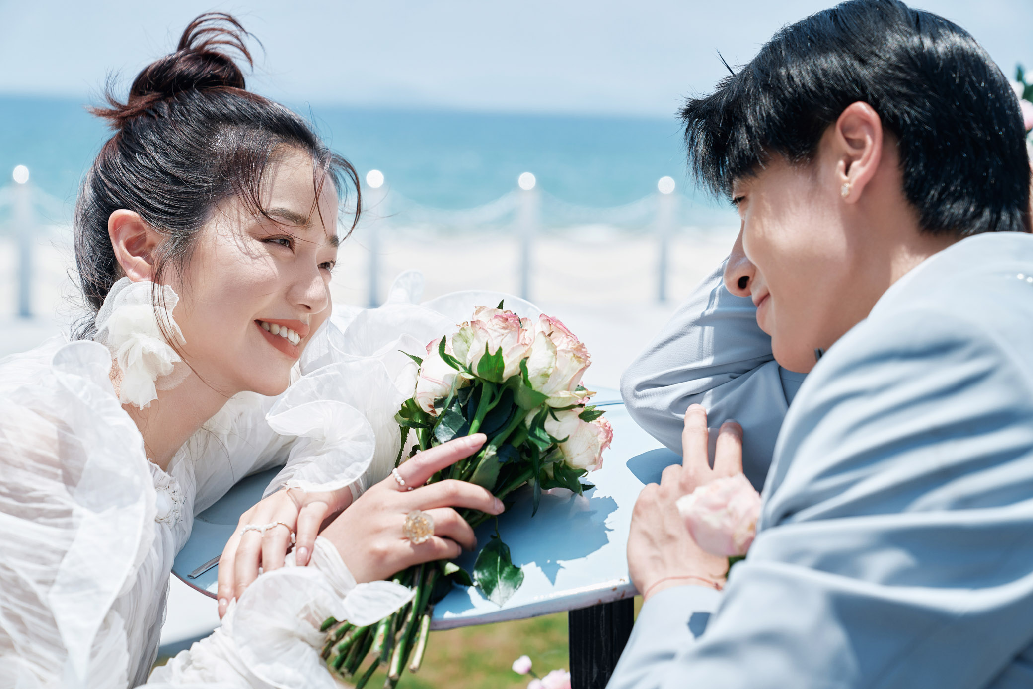 拍摄婚纱照最好的技巧,拍婚纱照姿势大全室外