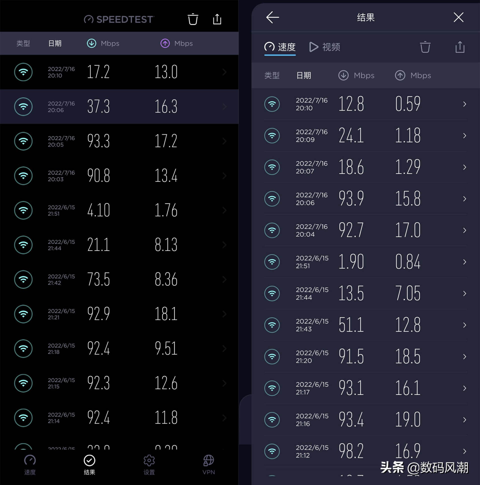 华为q6子母路由器网速测试,华为q6路由器5G有效距离