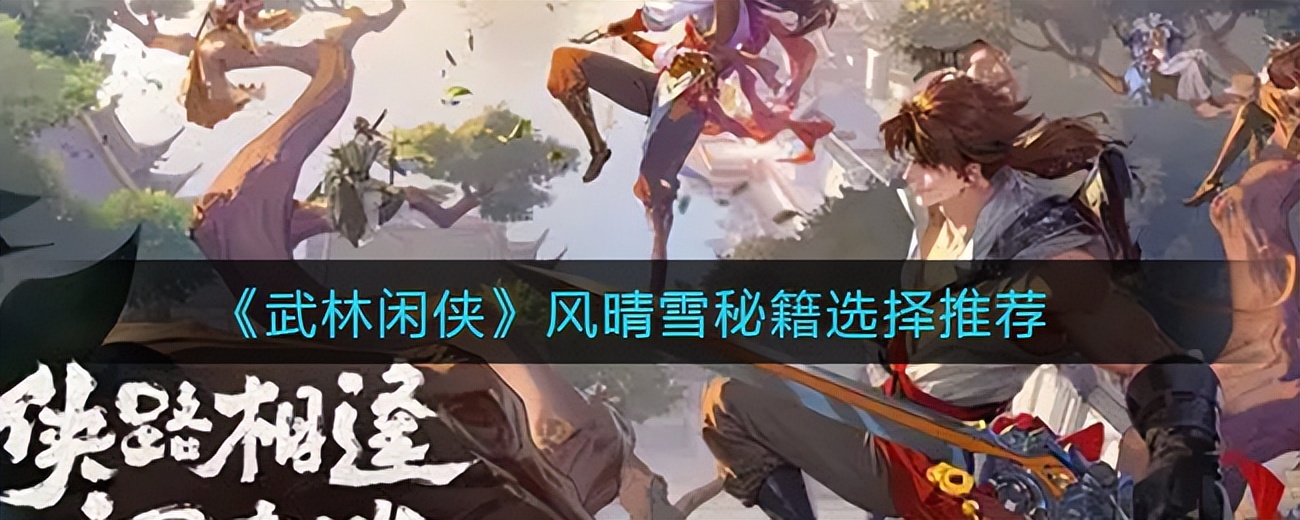 武林闲侠风晴雪阵容怎么搭配,武林闲侠白凌雪加点