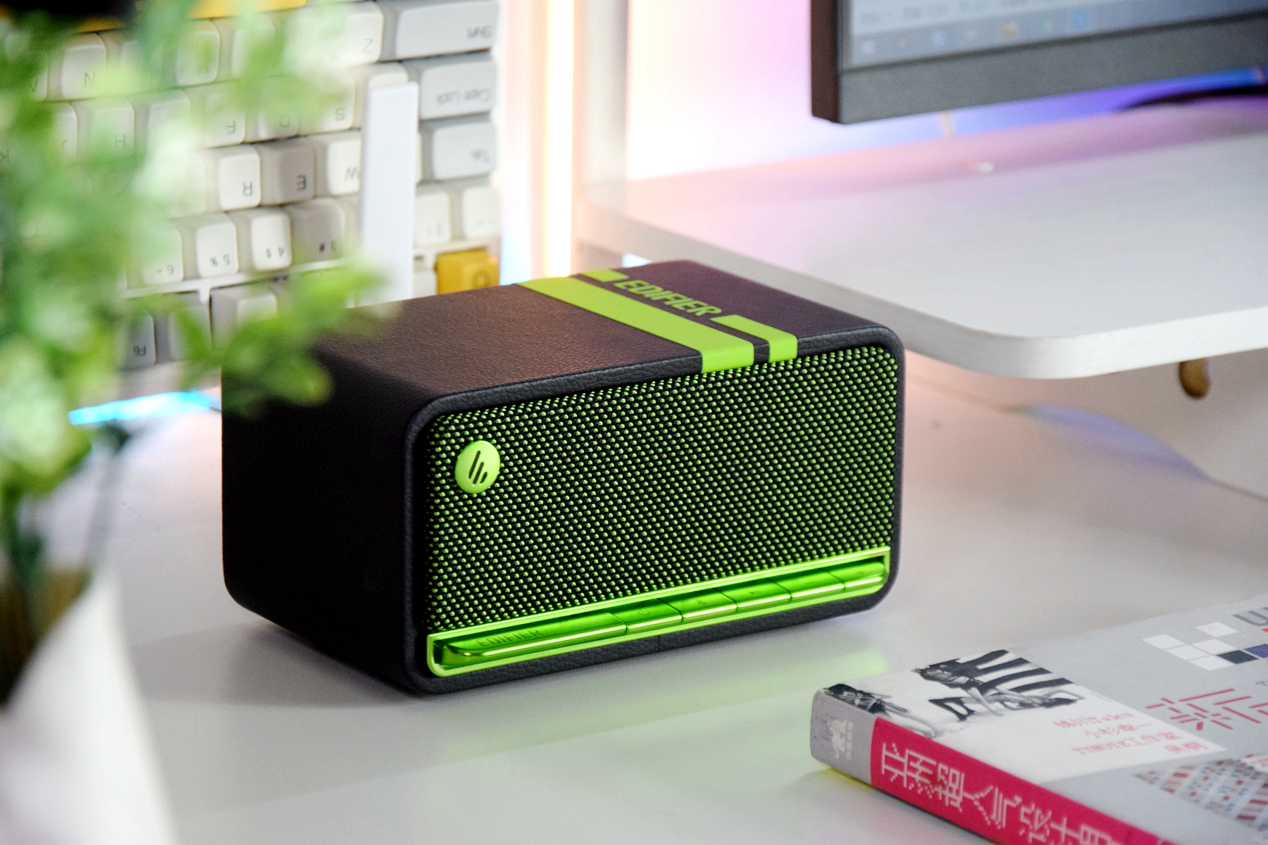 桌搭蓝牙氛围音响,漫步者m230蓝牙音箱