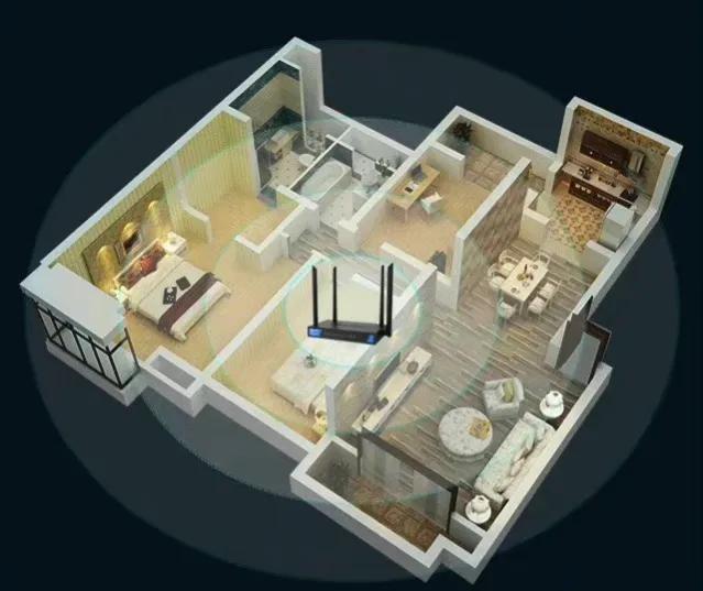 卧室路由器摆放位置,路由器摆放的最佳位置