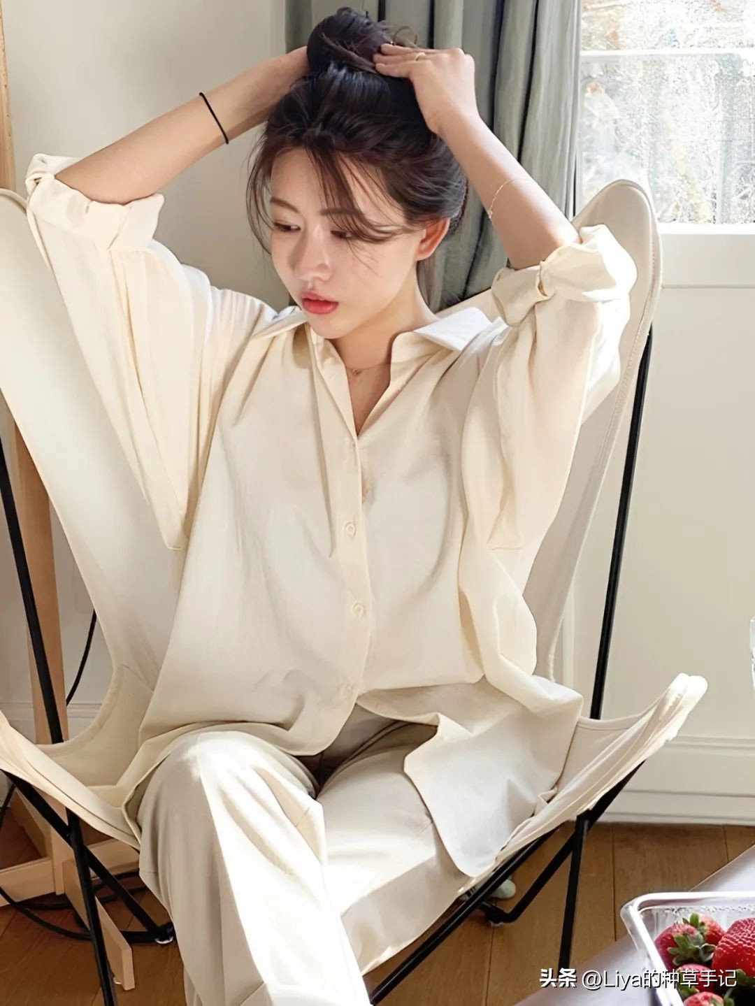 153cm的“衬衫狂魔”，一刷就被吸引住了