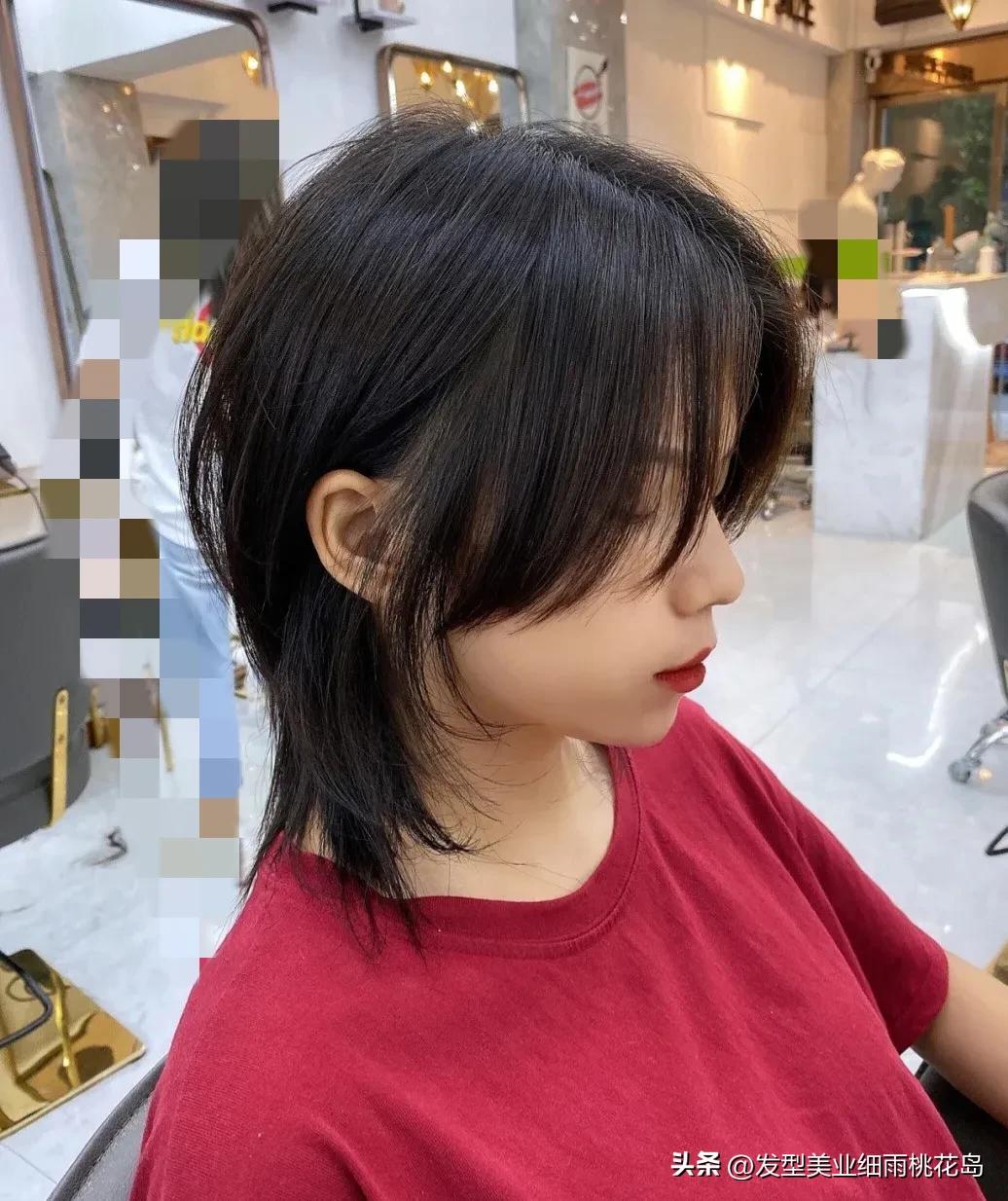 中长狼人鲻鱼头,狼人头发型鲻鱼头