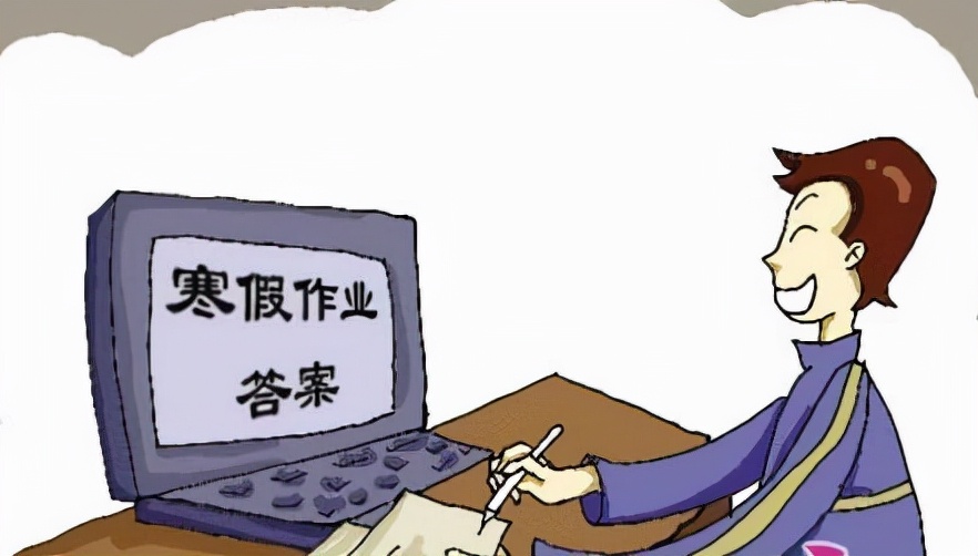 意外发现学习好的女儿抄作业,突然发现孩子的作业很好