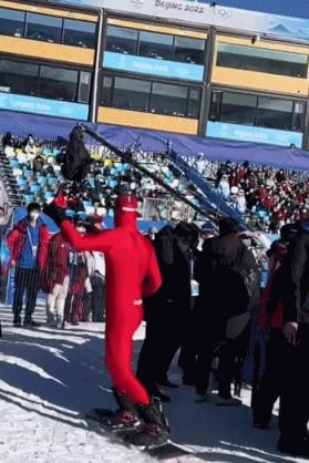 冬奥张国伟比赛视频,张国伟奥运搞笑