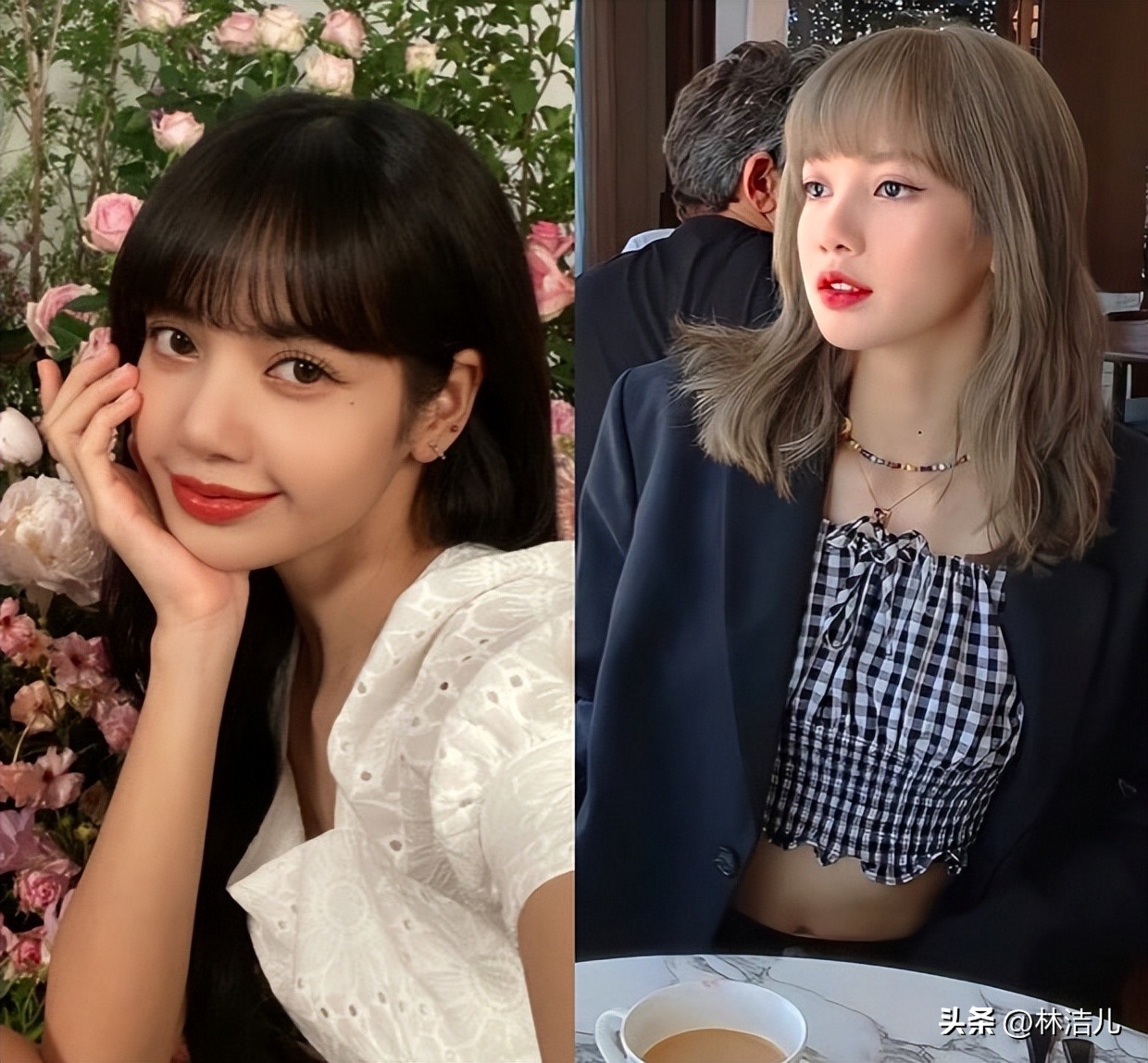 赵露思迪丽热巴同款龙须刘海,赵露思漫画刘海显脸小