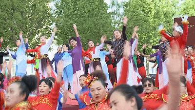 舞动胜溪广场舞大赛,孝义广场舞最新版