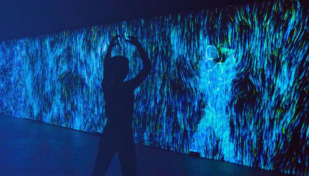 ai人工智能主题背景墙,科技感背景墙设计工程