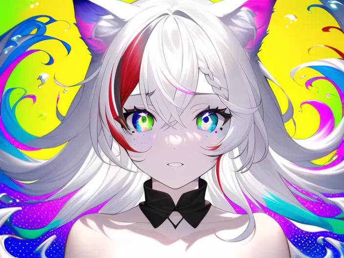 ai绘画美女二次元壁纸,ai绘画2.5d动漫女神壁纸