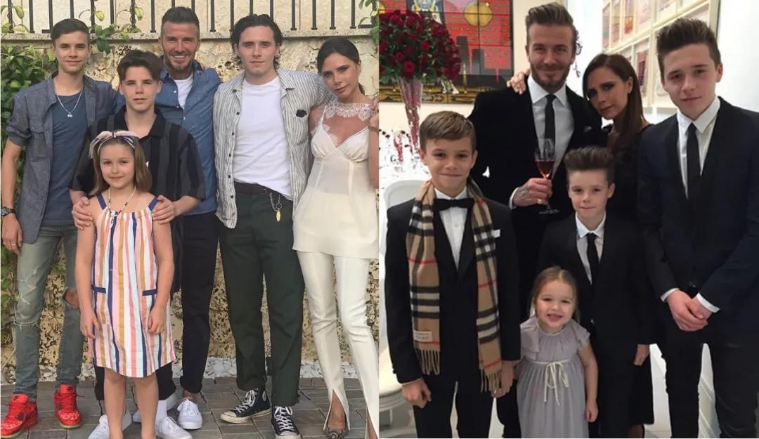 贝克汉姆现今共有几个孩子,贝克汉姆小七长残