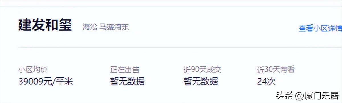 唏嘘！二手房“失宠”，曾经的厦门红盘不香了？