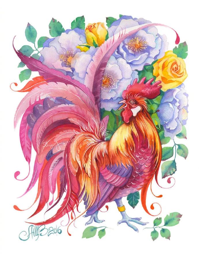 用色大胆的水彩作品,大神级水彩作品看完肯定不后悔