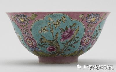 香港苏富比清康熙御制珐琅彩,清康熙霁蓝釉描金赏盘拍卖价格