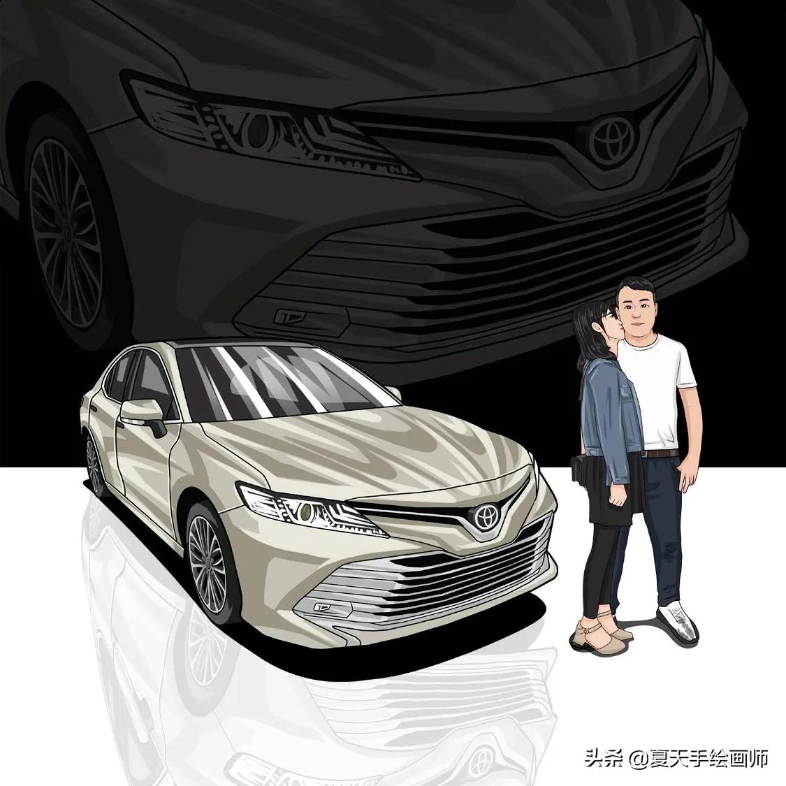 车漫画头像,车漫画头像教程