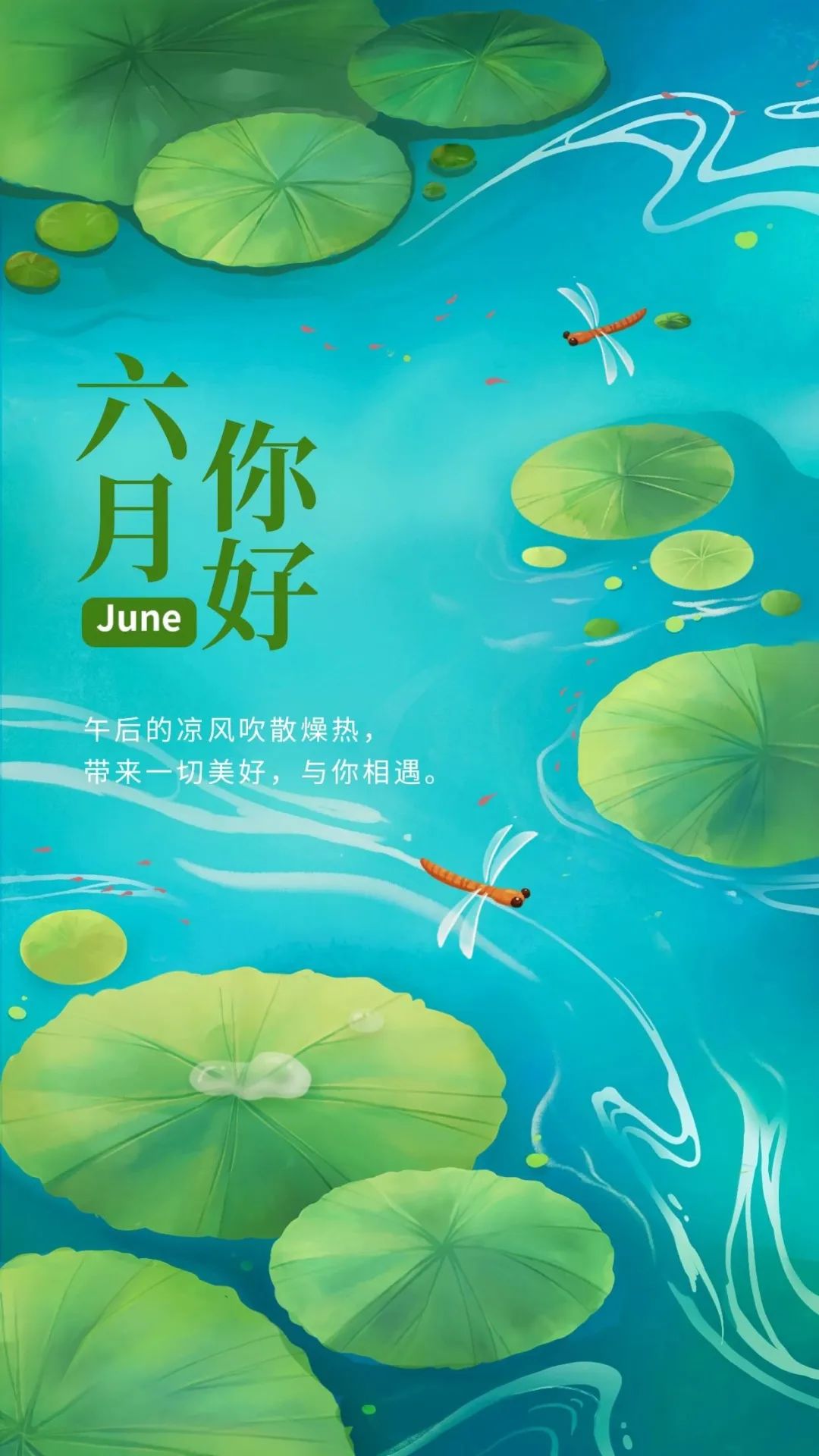 六月你好图片励志简短句子,六月你好的唯美句子短句图片