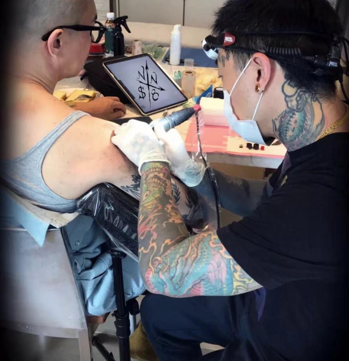 大s公开谈和韩国老公具俊晔婚姻,大s老公具俊晔纹身