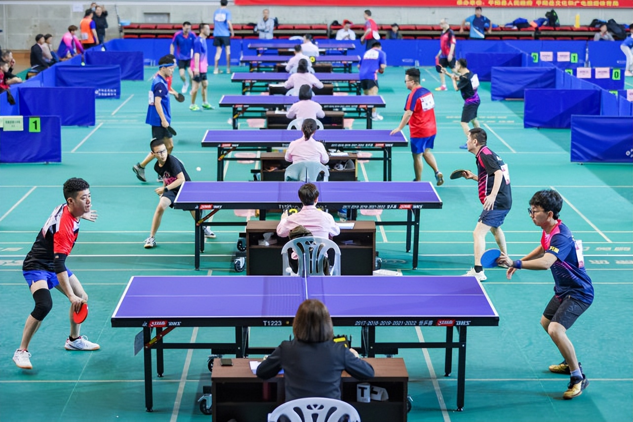 2022年浙江省第十一届乒乓球等级积分联赛在平阳举行