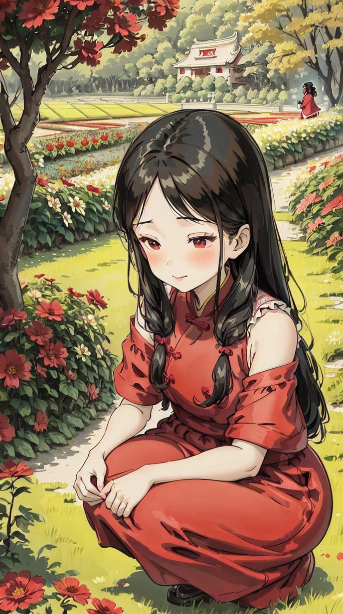 春天到了公园里百花齐放鸟语花香,美丽的花园里常年洋溢着欢声笑语