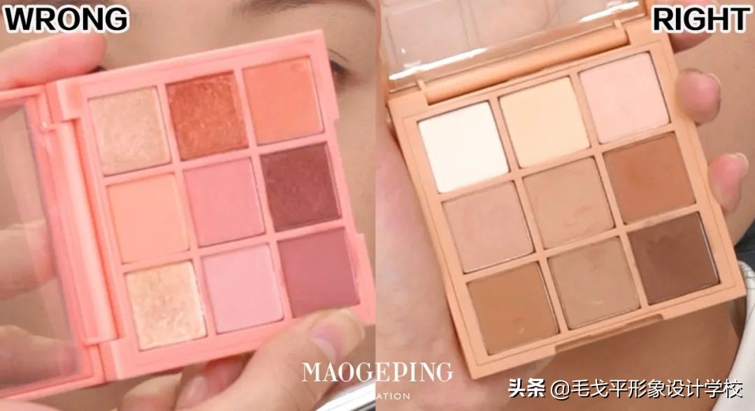 3ceovertake内双肿眼泡眼妆教程,自我美妆肿眼泡内双眼妆画法