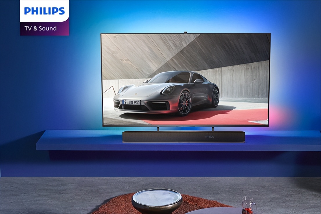 足球狂欢，保时捷设计飞利浦电视9180系列打造高级观赛氛围