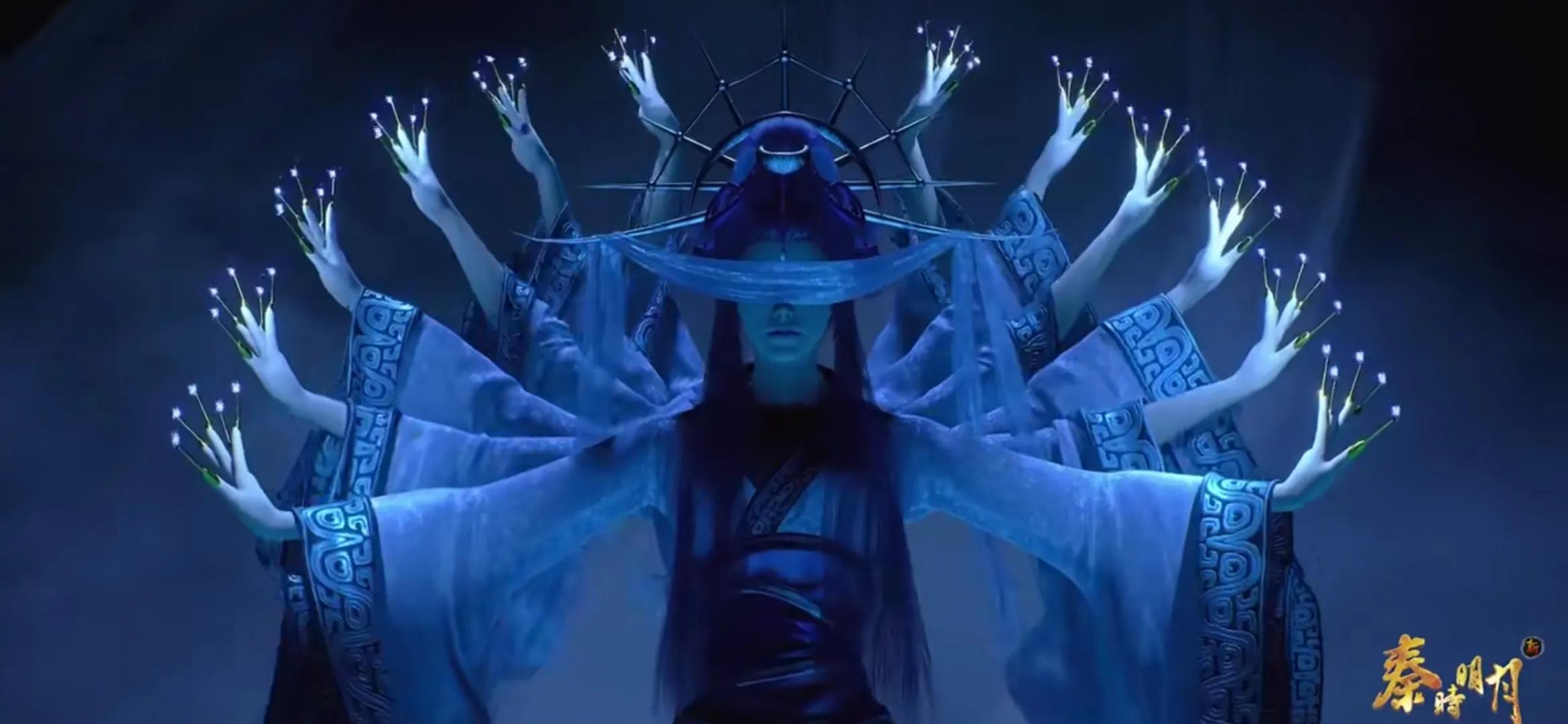 新秦时明月：雪女靓丽登场，仙气飘飘，月神算出天明藏身之处