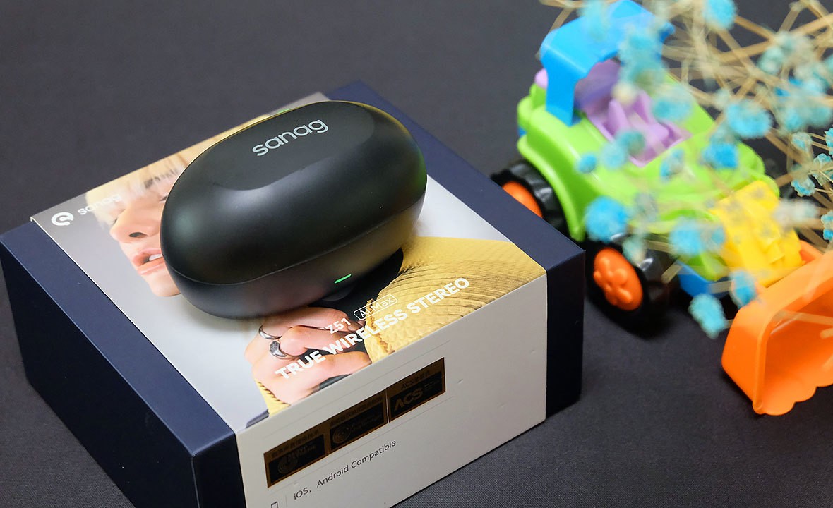 sanag赛那z51蓝牙耳机夹耳式测评,sanag塞那z51ai智能耳机