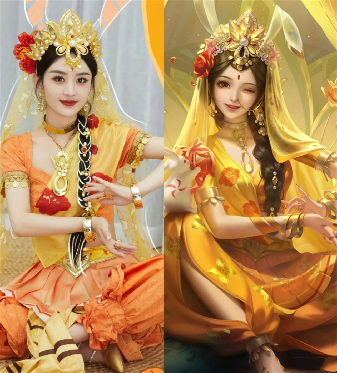 cos关晓彤赵露思,关晓彤cosvs赵露思