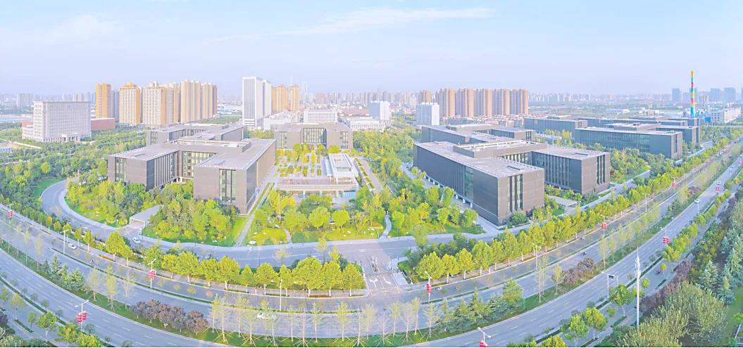 西安新城区和高新区,西安高新生态绿心规划