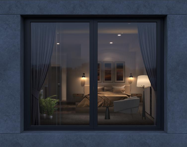 这样精美的室内橱窗竟然是贴图——exr透视贴图将颠覆你的认知