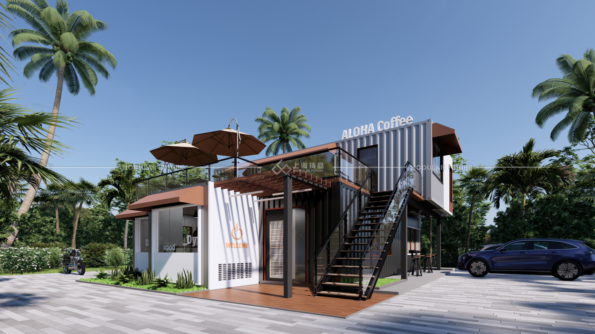 新疆集装箱创意咖啡店多少钱,创业咖啡馆盈利模式