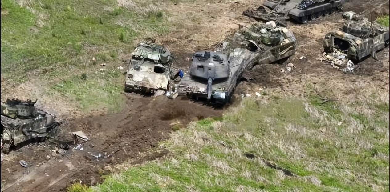 俄军俘获豹2a6,俄军俘获一辆几乎完好的德国豹2a6