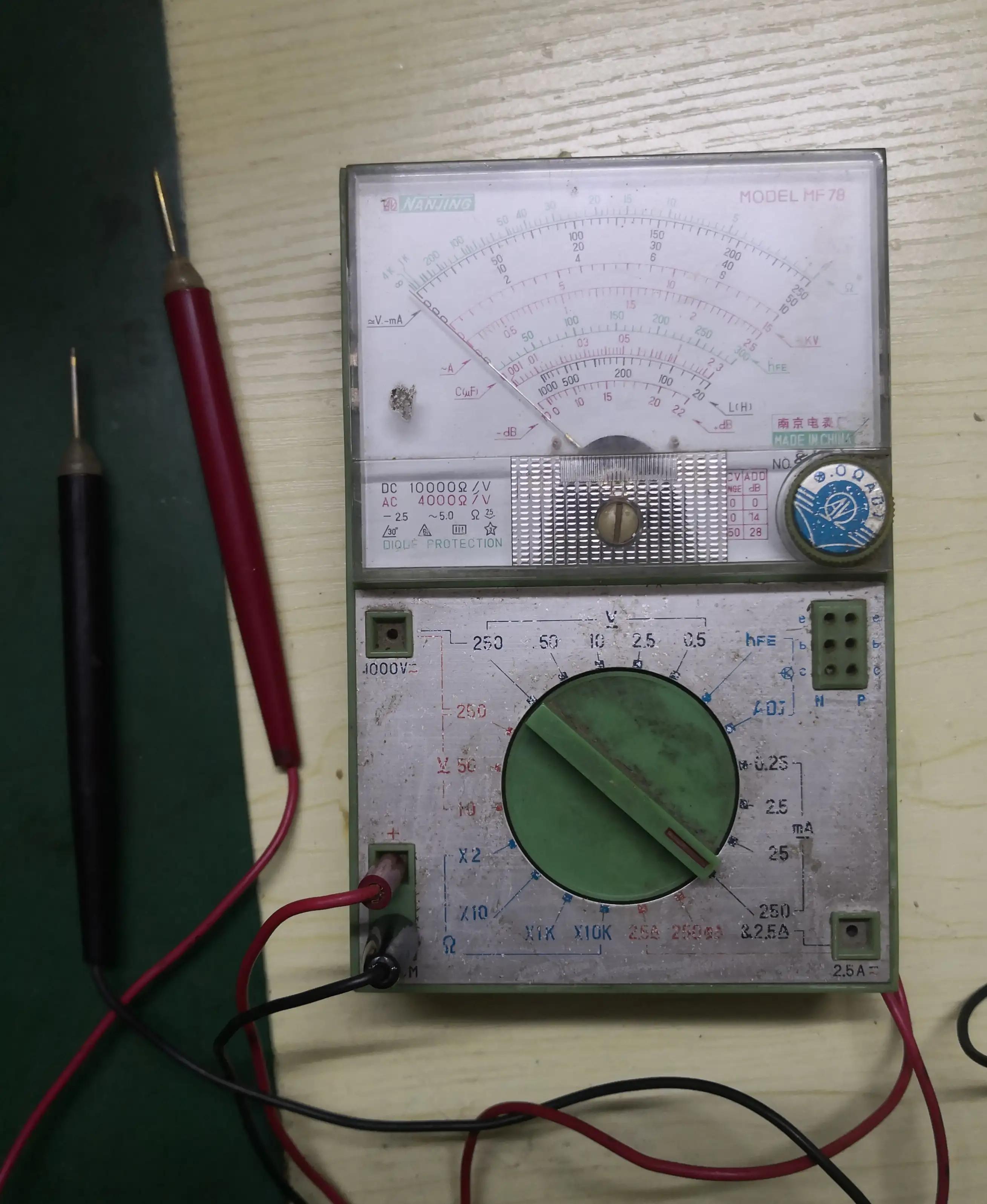 我的万用表怎么测电容,万用表初学入门背后的秘密