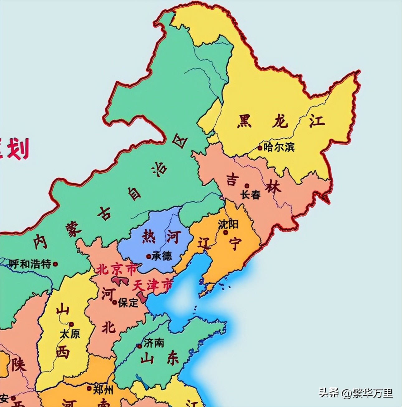 赤峰最新区域划分,赤峰中心城区和旗县区