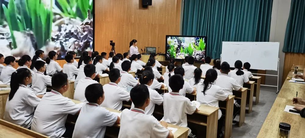 课堂示范首课融合——肥城市龙山中学开展示范课展示活动