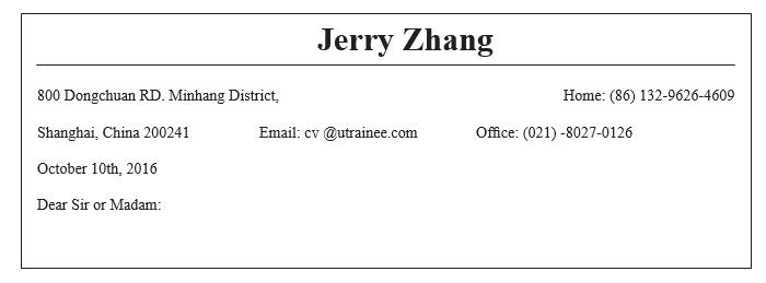 如何撰写英文求职信,论述如何撰写求职信