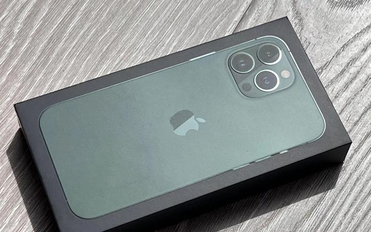 粉丝一万多入手iPhone13ProMax512GB苍岭绿,群友:土豪真多